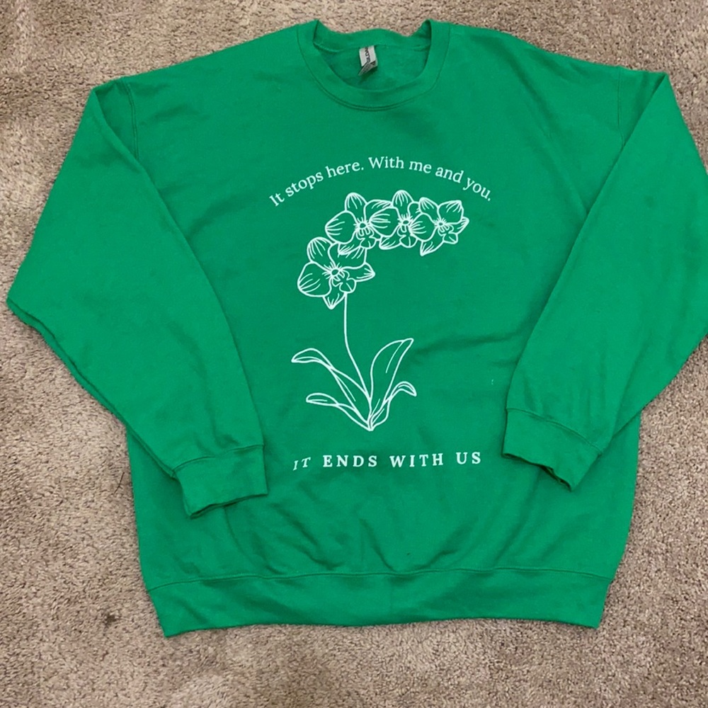 Colleen Hoover “It Ends With Us” Sweater